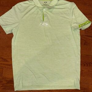 Oakley Men's Light Green Polo Shirt